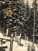 Foto kříže 20. léta 20. století 